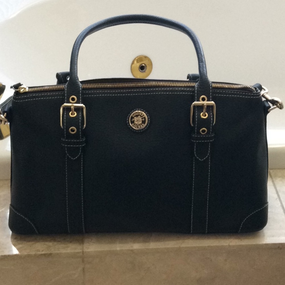 Dooney & Bourke Navy Purse 13”x8”x51/2”
